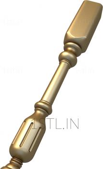 Balusters (BL_0017) 3D model for CNC machine